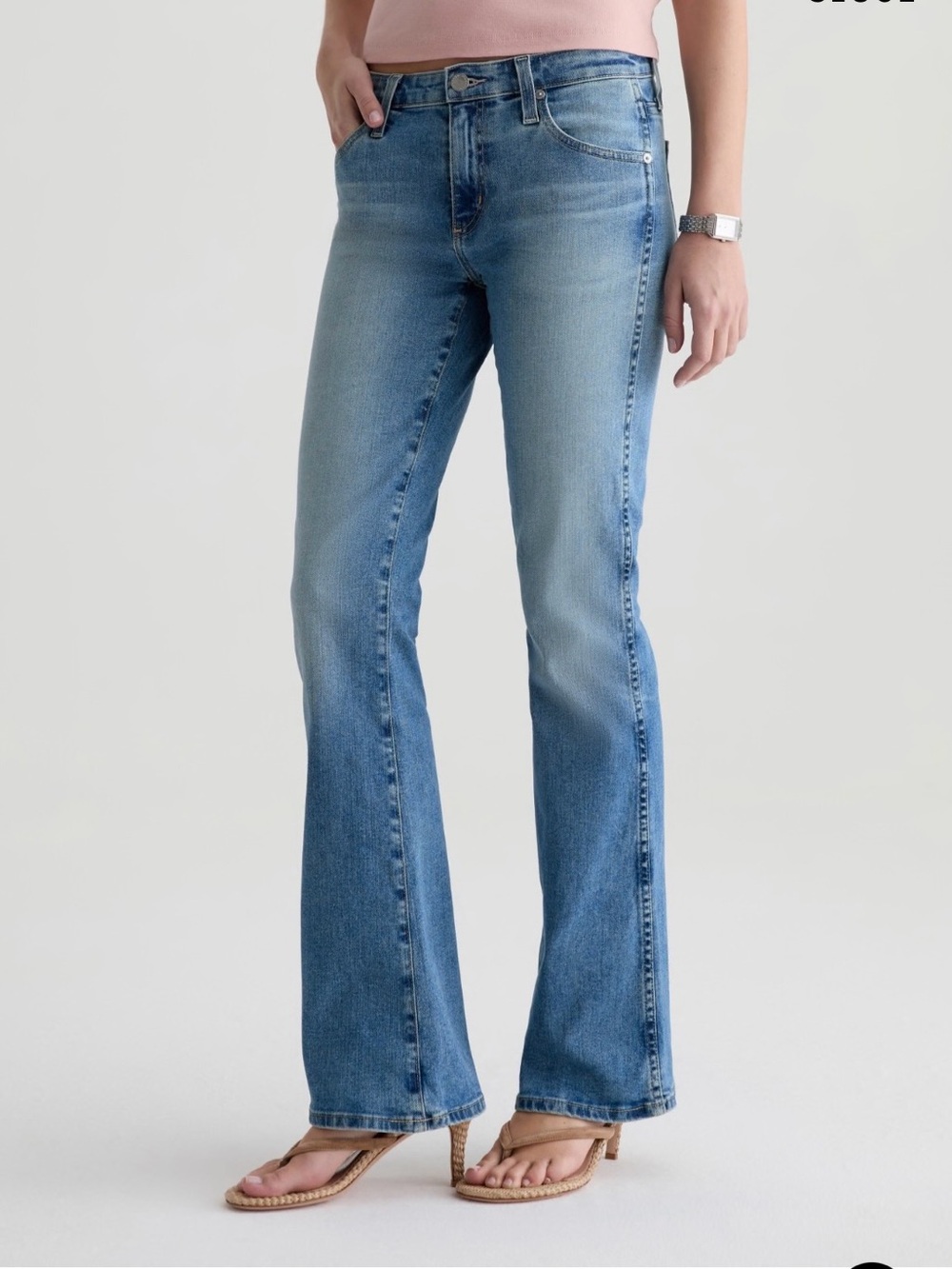 AG Adriano Goldschmied Angel boot cut Light Blue Jeans